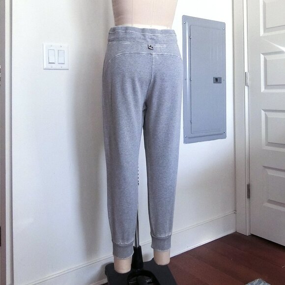 JoyLab Gray Jogger Sweatpants Elastic Cuffs Pockets Size M - Picture 2 of 4